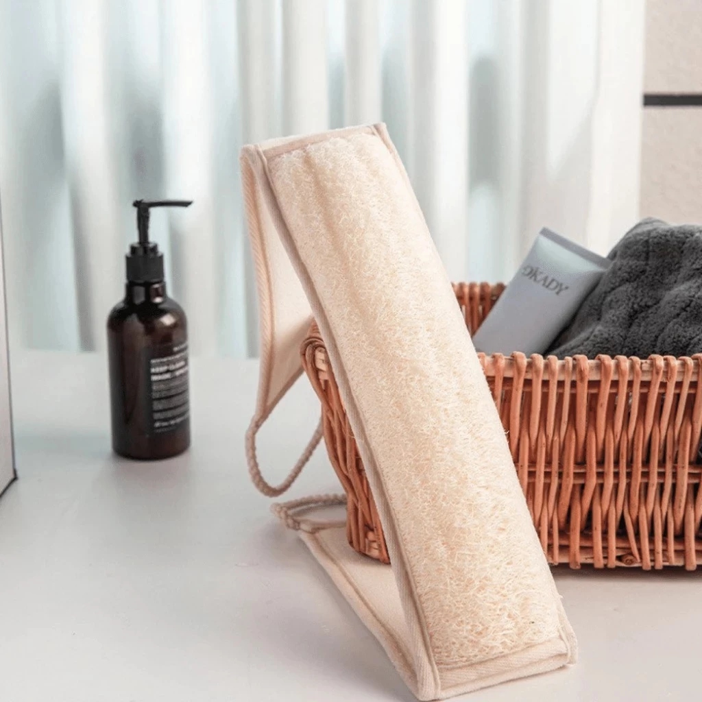 Wholesale Natural Loofah Back Belt Scrubber - Image 5