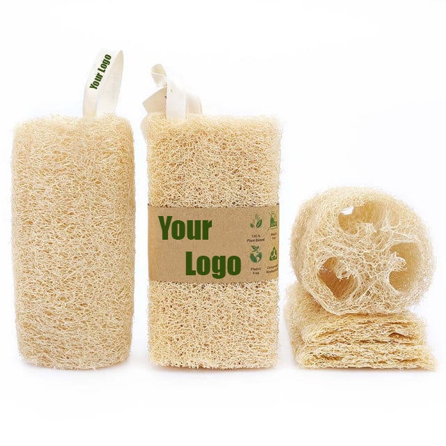 Wholesale Natural Loofah Sections-logo